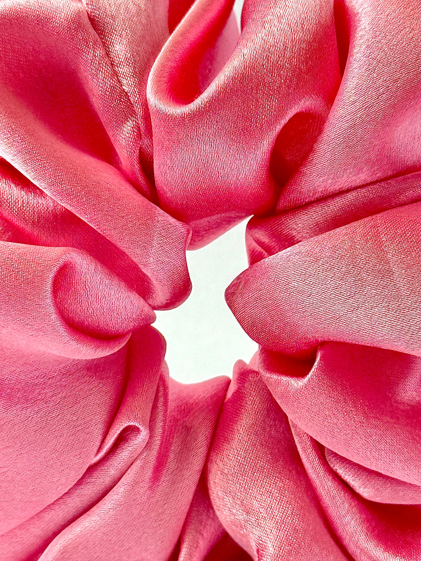Satin Scrunchie – Wine Red | Elegant Hair Ties
