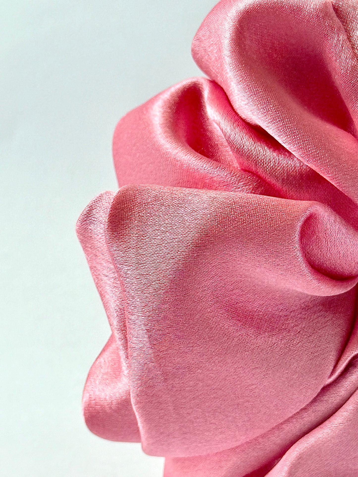 Satin Scrunchie – Wine Red | Elegant Hair Ties